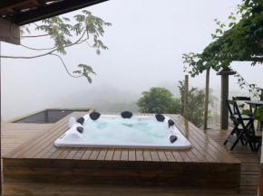 Casa na Montanha com rede suspensa